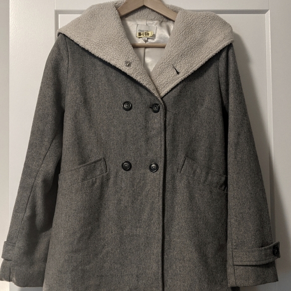 Hooded Wool Jacket - Picture 1 of 2